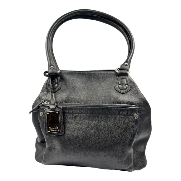 Tignanello Handbags - Tignanello Soft Black Leather Shoulder Handbag NWOT